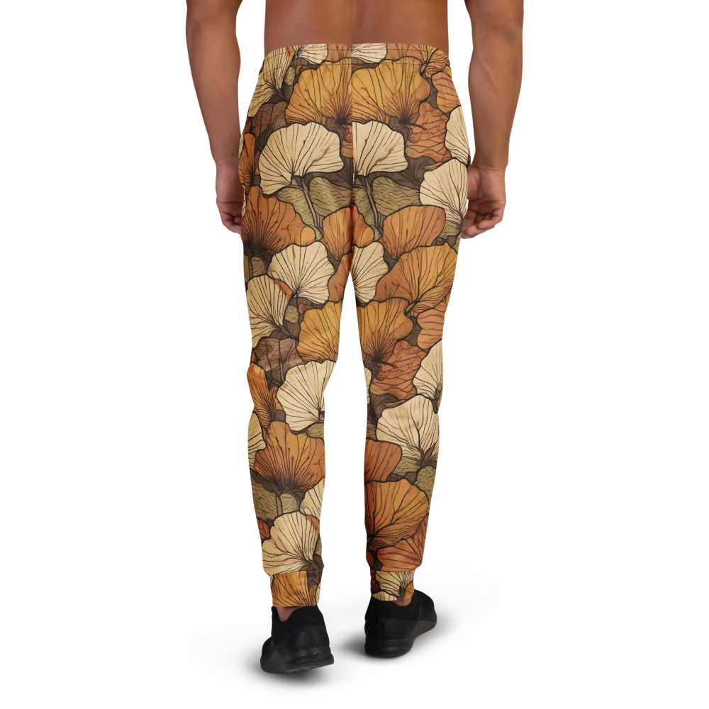 Amber Petal Atlas on Men's Joggers — Back