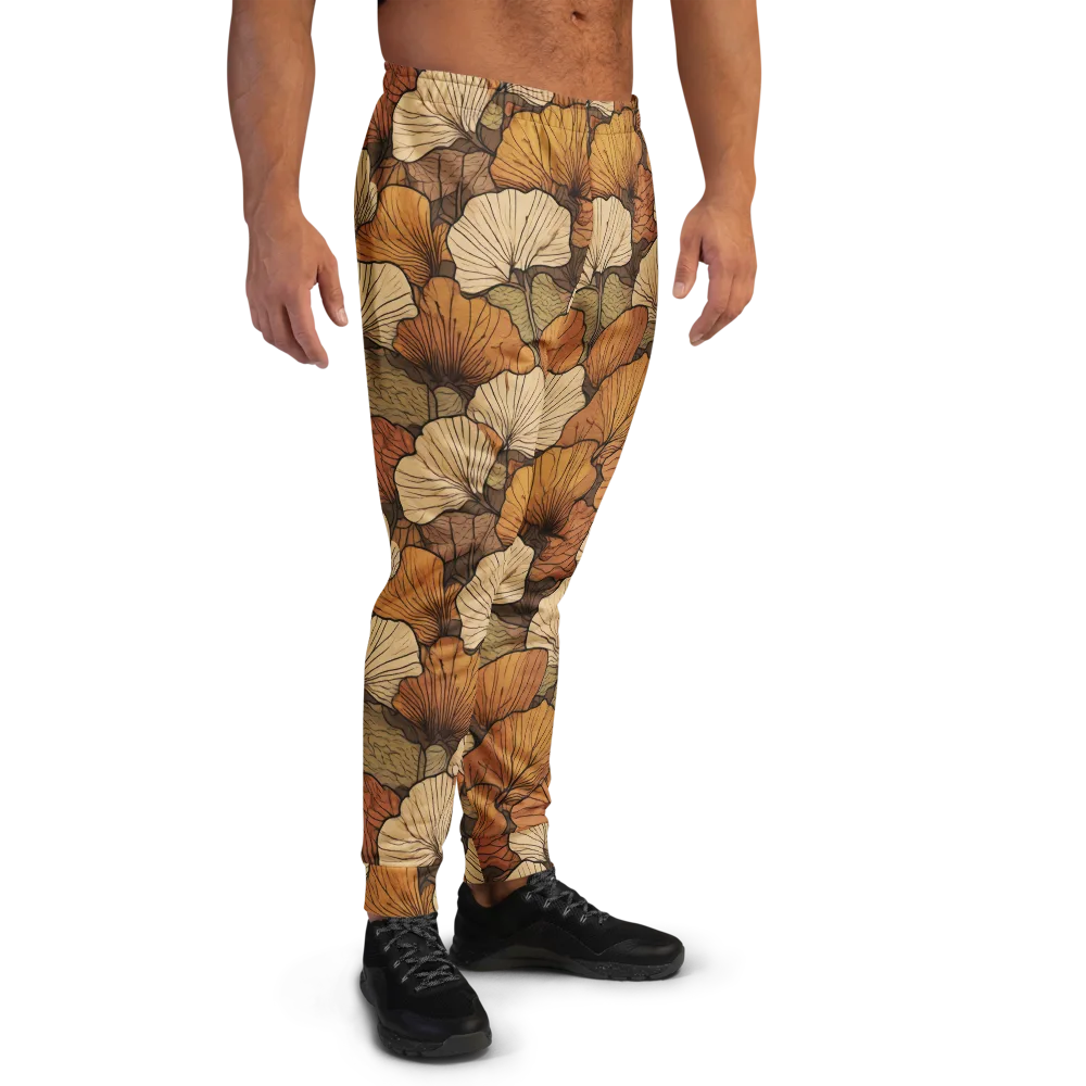 Amber Petal Atlas on Men's Joggers — Right