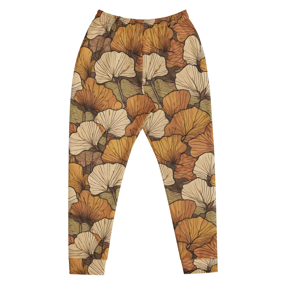Amber Petal Atlas on Men's Joggers — Front