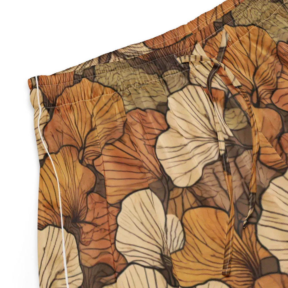 Amber Petal Atlas on Women's Pajama Shorts — Product details