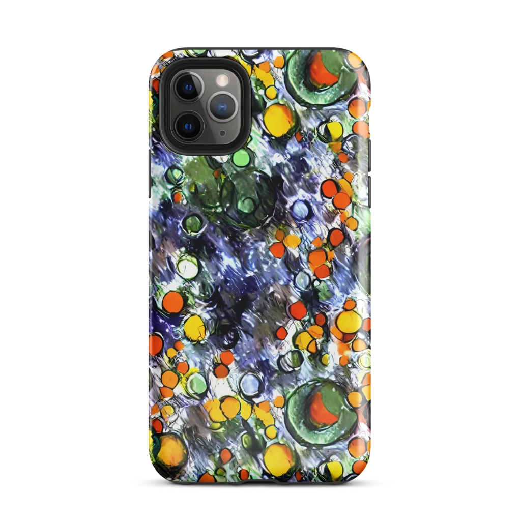 Neon Still Life on Tough Case for iPhone® — Front