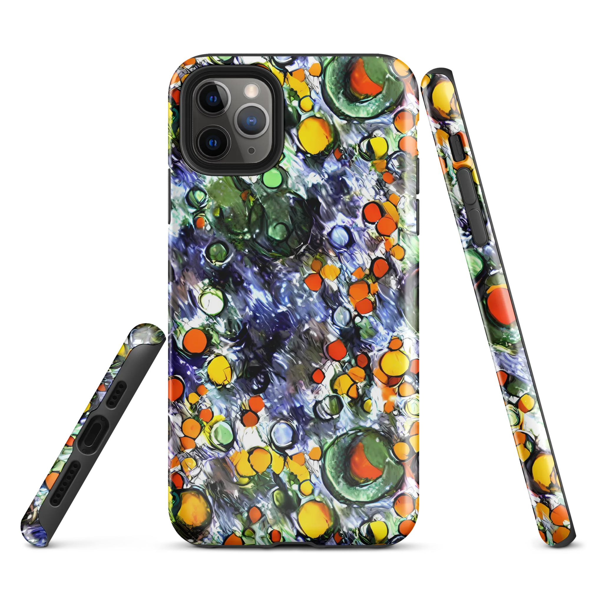 Neon Still Life on Tough Case for iPhone® — Front