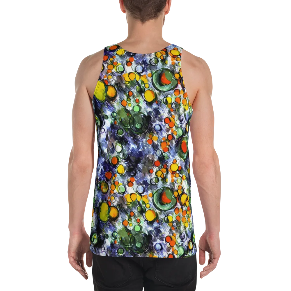 Neon Still Life on Men's Tank Top — Back
