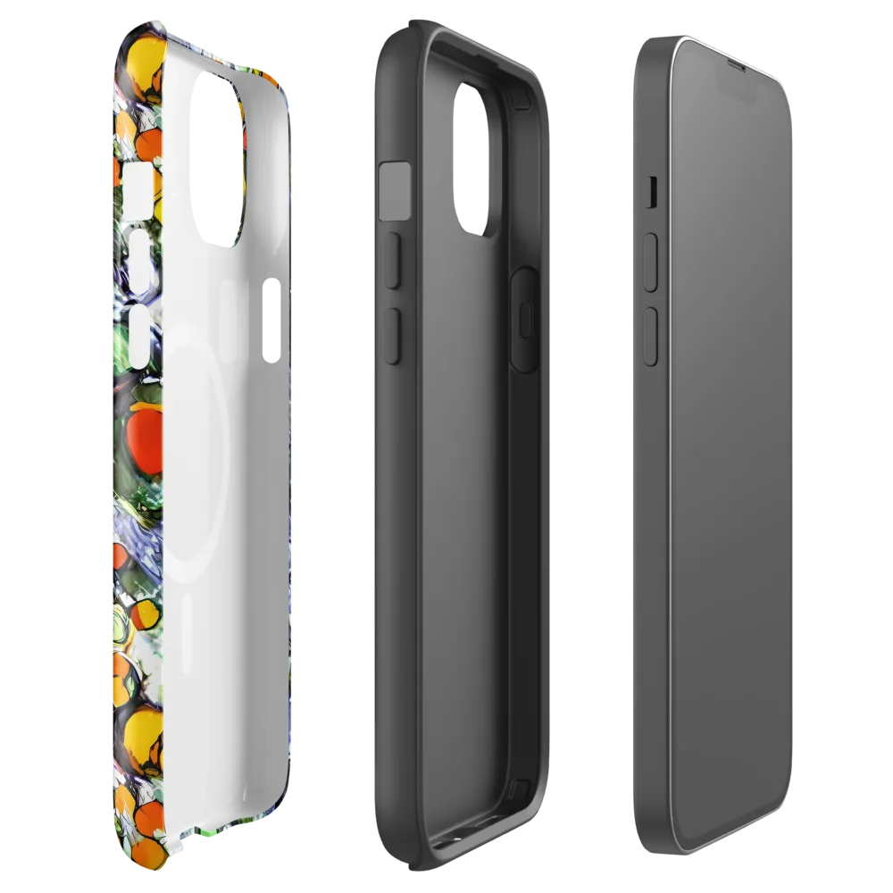 Neon Still Life on MagSafe Tough Case for iPhone® — Front