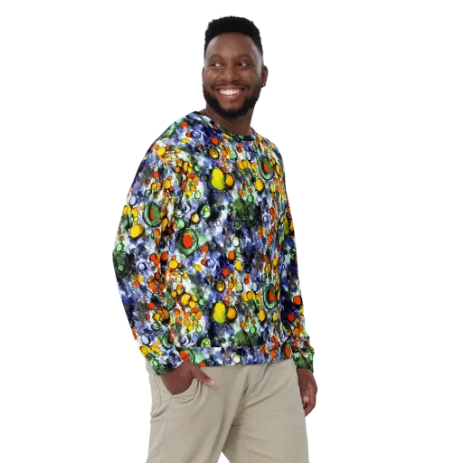 Neon Still Life on a Sweatshirt