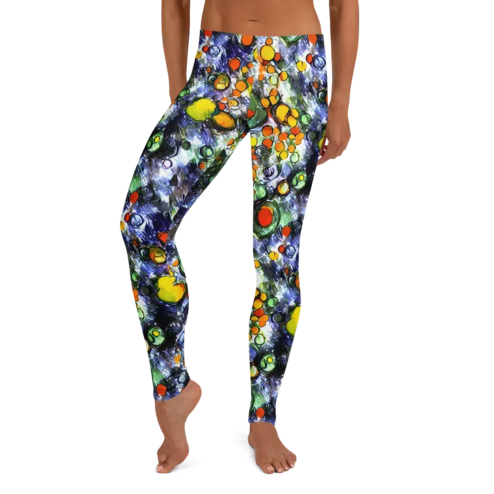 Neon Still Life on Leggings — Front
