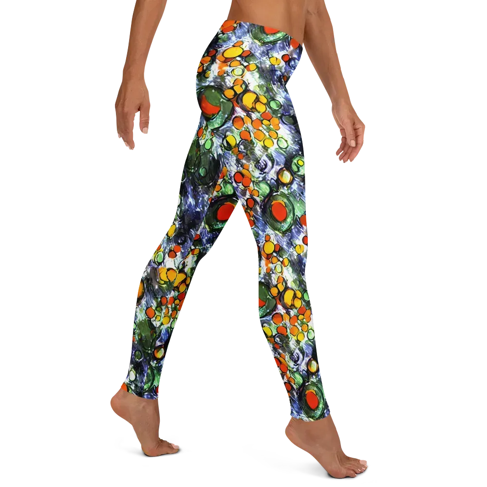 Neon Still Life on Leggings — Right
