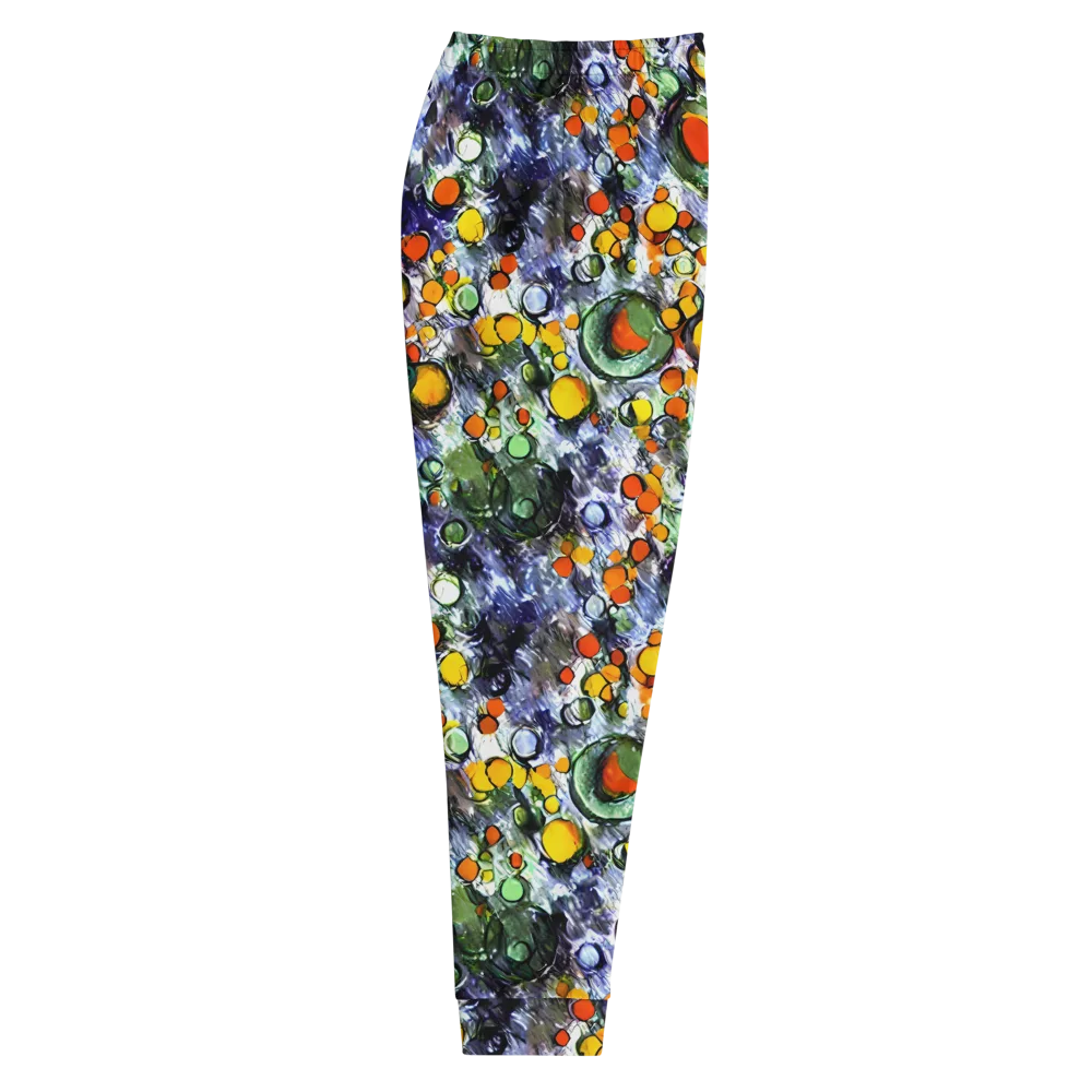 Neon Still Life on Men's Joggers — Right
