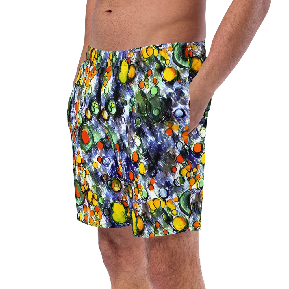 Neon Still Life on Swim Trunks — Left Front