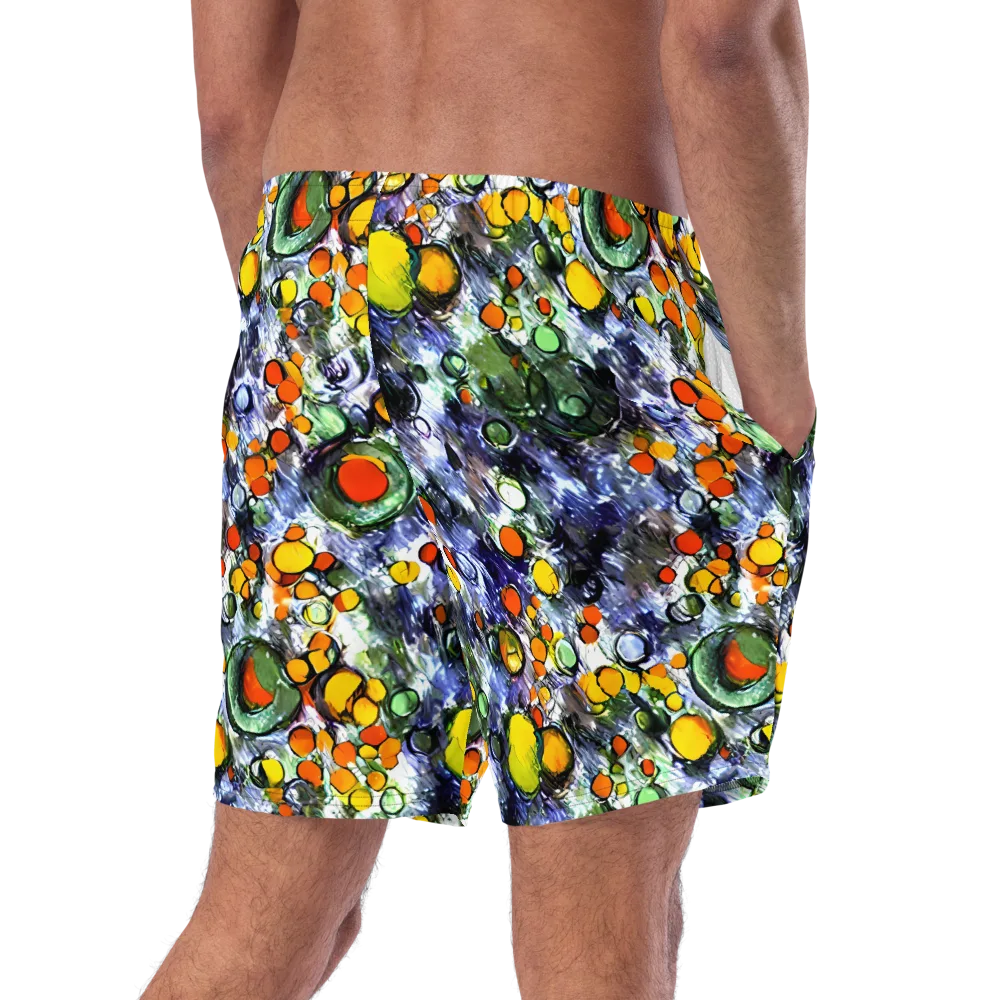 Neon Still Life on Swim Trunks — Right Back