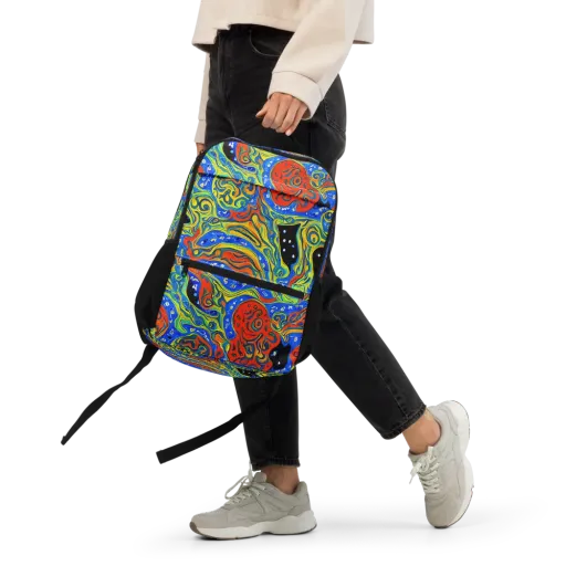 Psychic Sea on a Utility Backpack