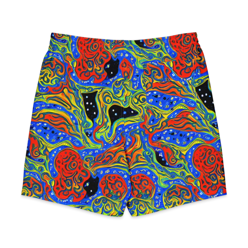 Psychic Sea on Men's Board Shorts — Back