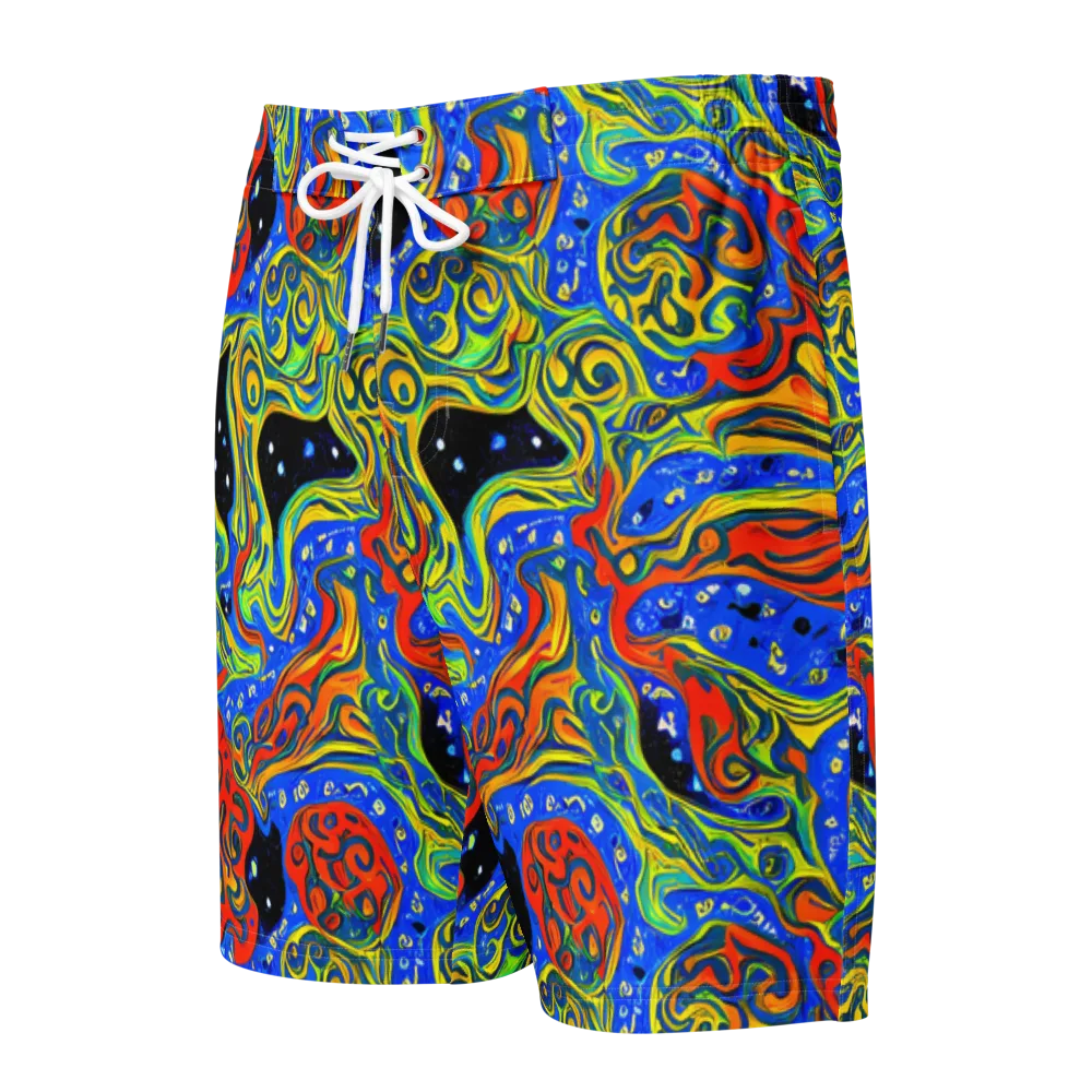 Psychic Sea on Men's Board Shorts — Front