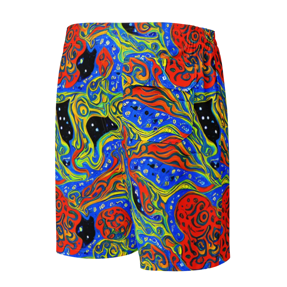 Psychic Sea on Men's Board Shorts — Back