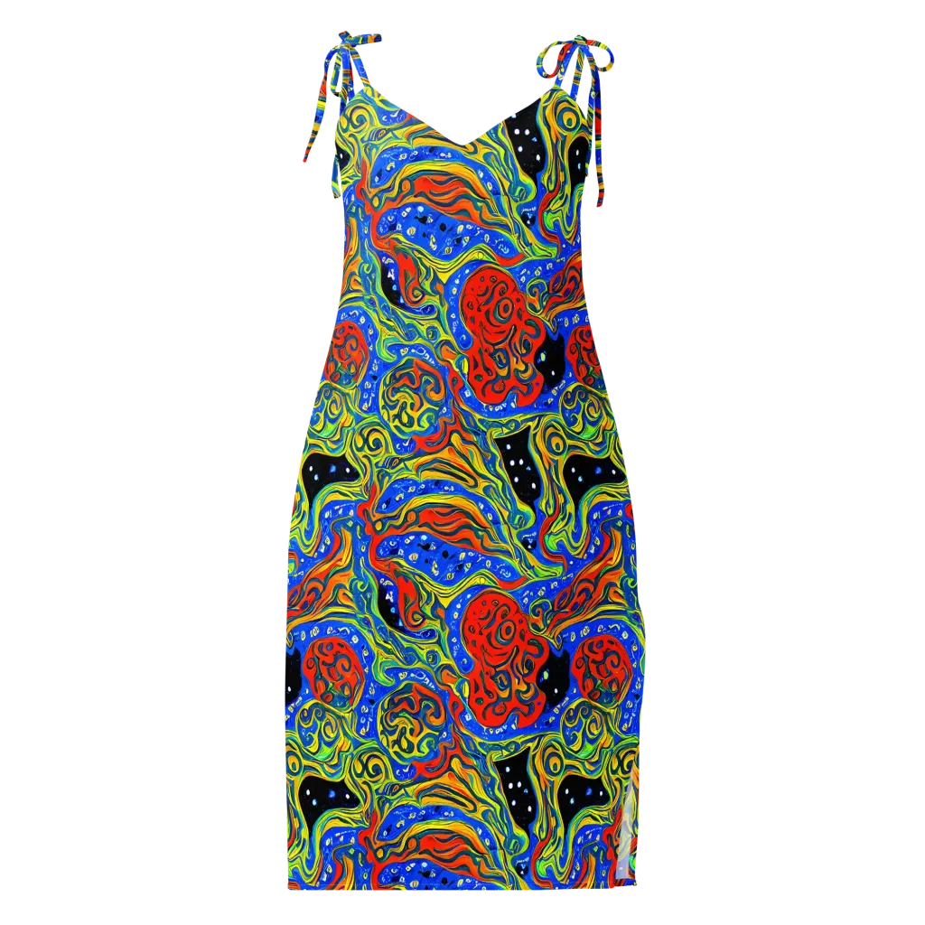 Psychic Sea on Slip Dress — Front