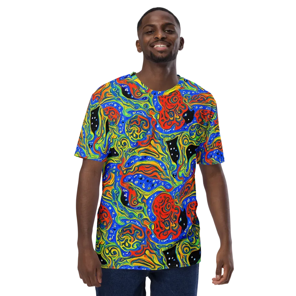 Psychic Sea on Men's Crew Neck T-Shirt — Front
