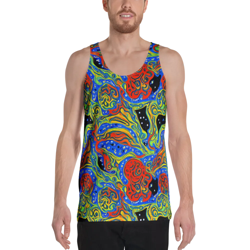 Psychic Sea on Men's Tank Top — Front