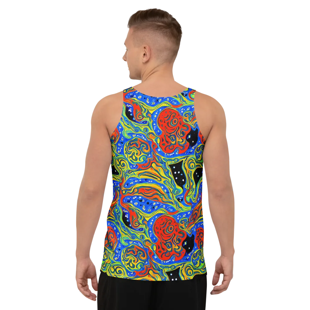 Psychic Sea on Men's Tank Top — Back