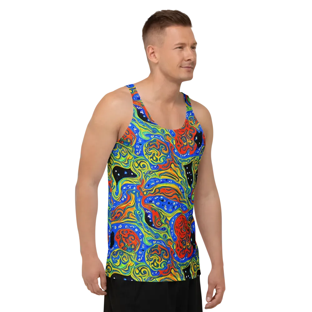 Psychic Sea on Men's Tank Top — Right Front