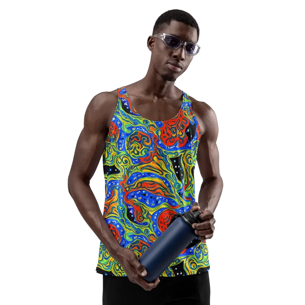 Psychic Sea on Men's Tank Top — Front
