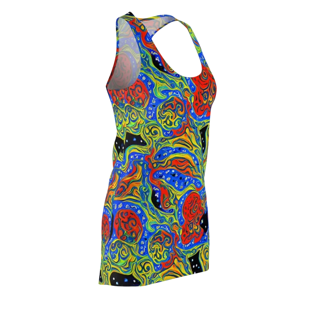 Psychic Sea on Racerback Dress — Front Side