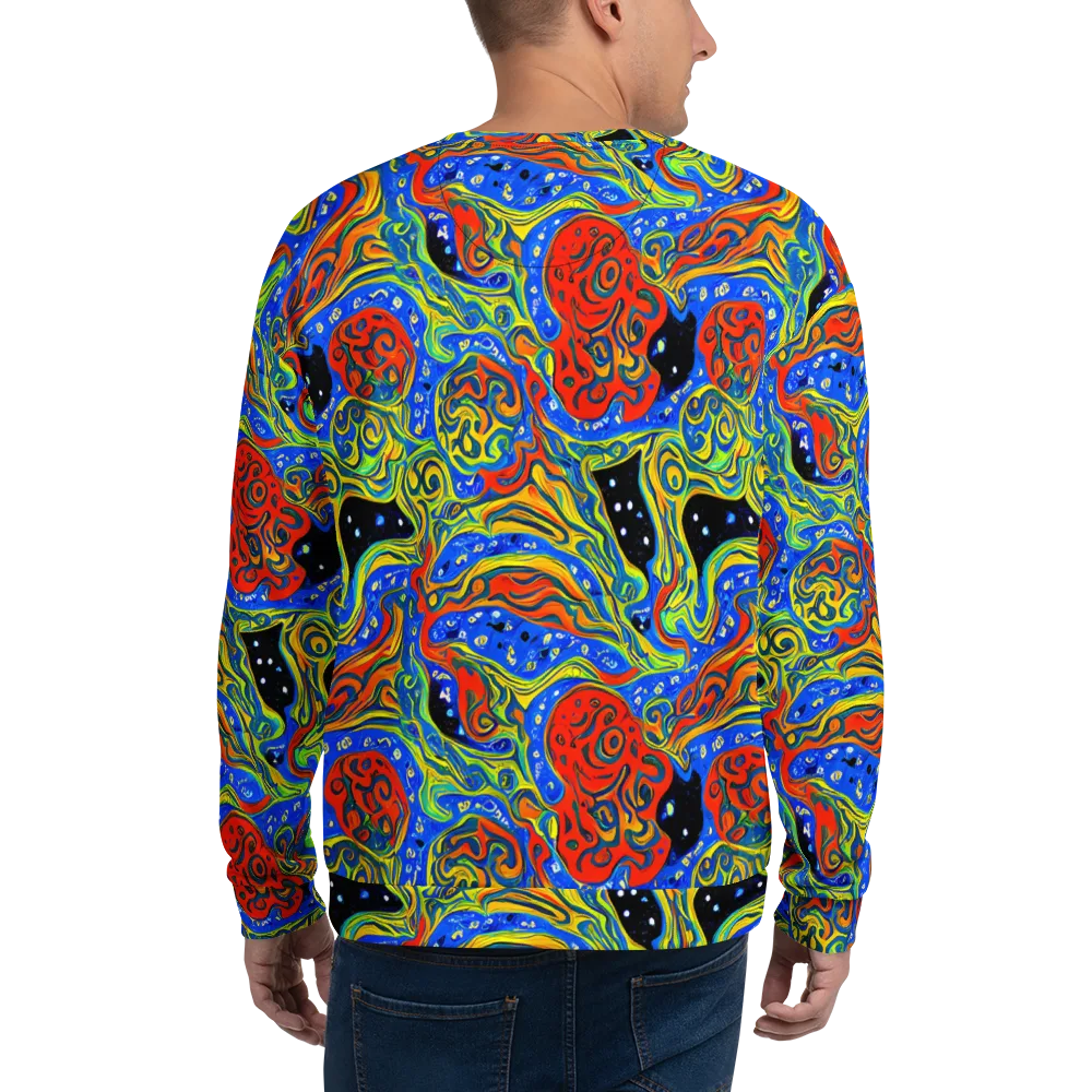 Psychic Sea on Sweatshirt — Back