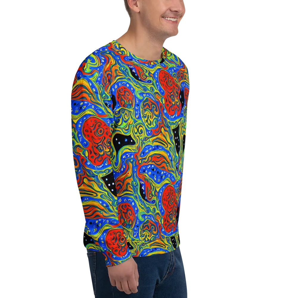 Psychic Sea on Sweatshirt — Right Front