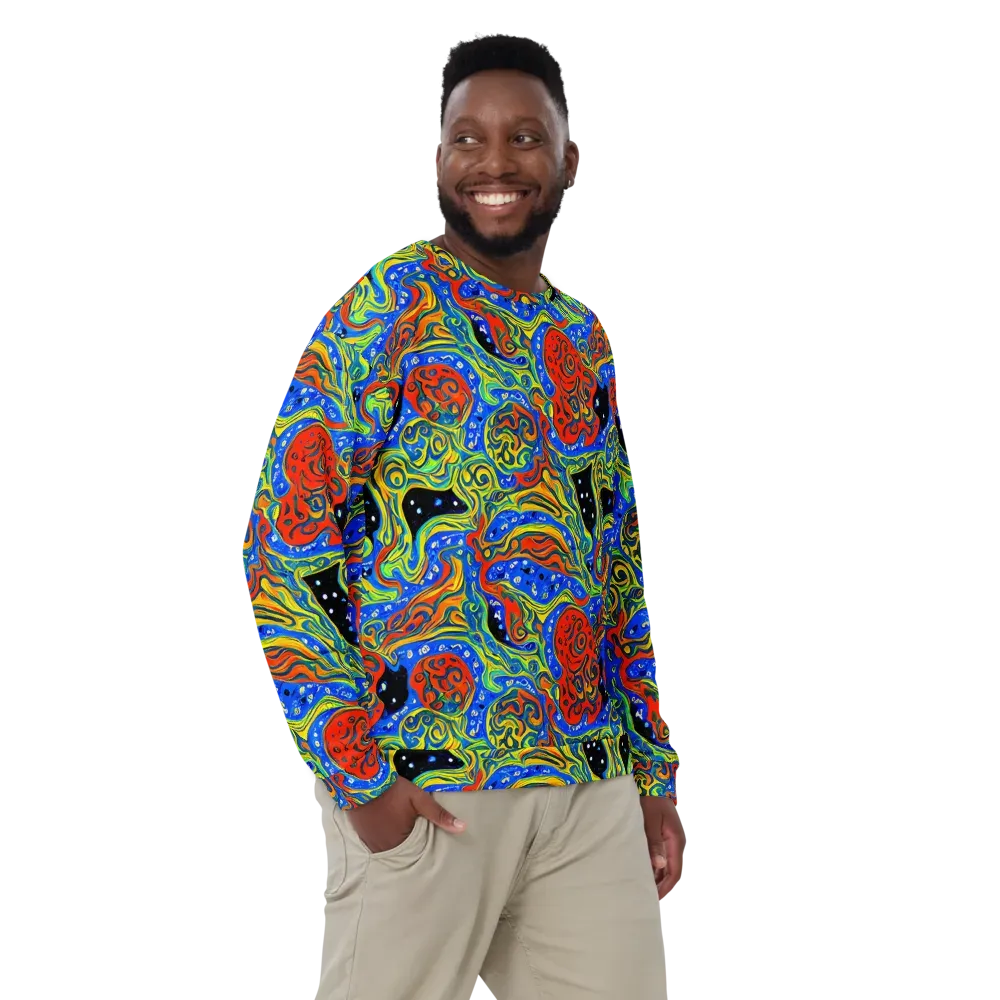 Psychic Sea on Sweatshirt — Front