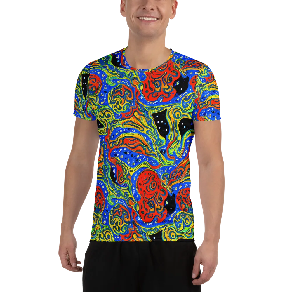 Psychic Sea on Men's Athletic T-Shirt — Front