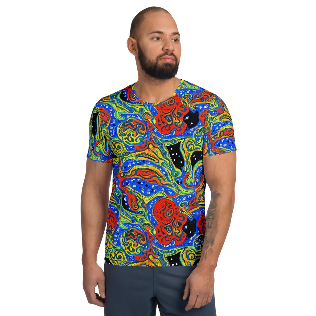 Psychic Sea on Men's Athletic T-Shirt — Front