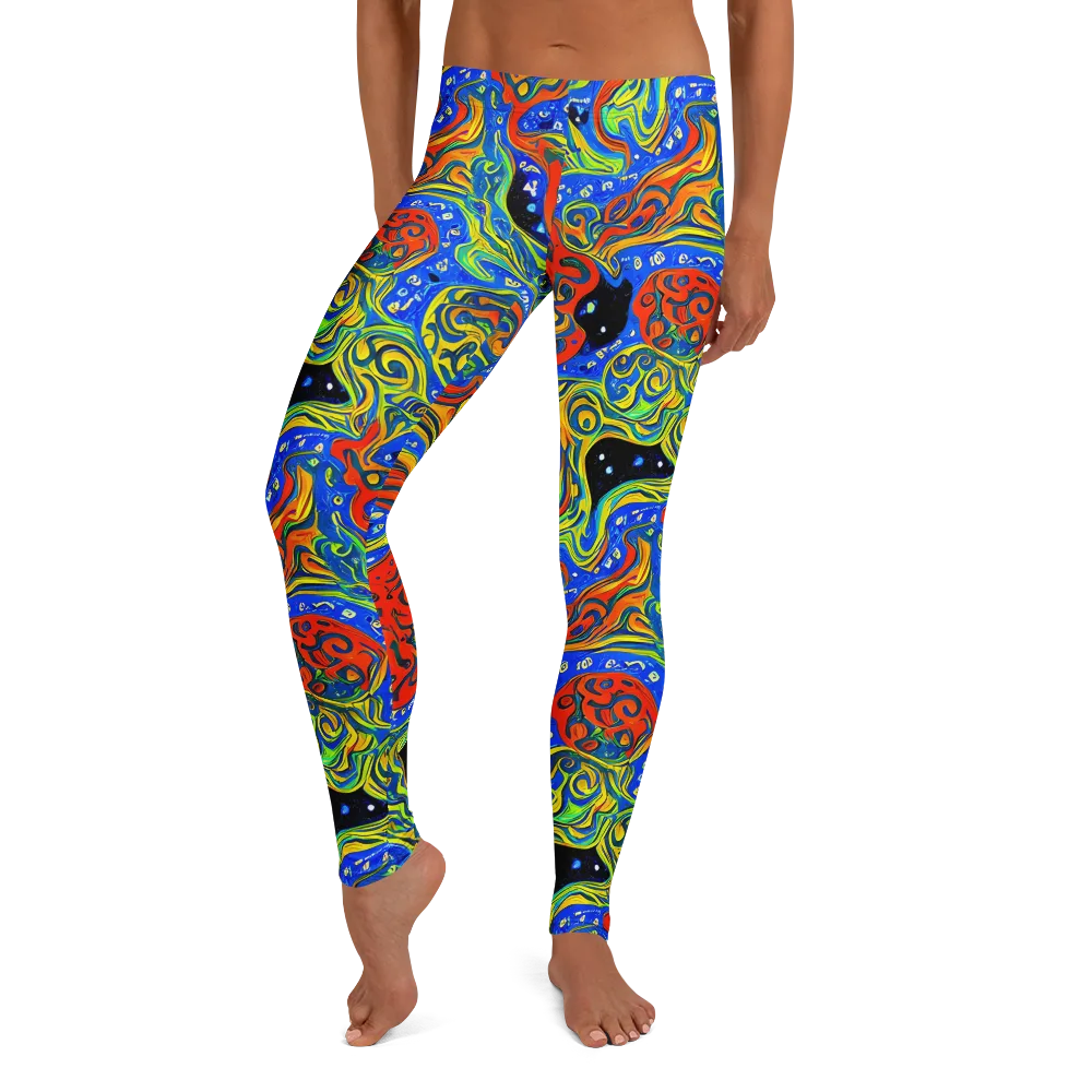 Psychic Sea on Leggings — Front