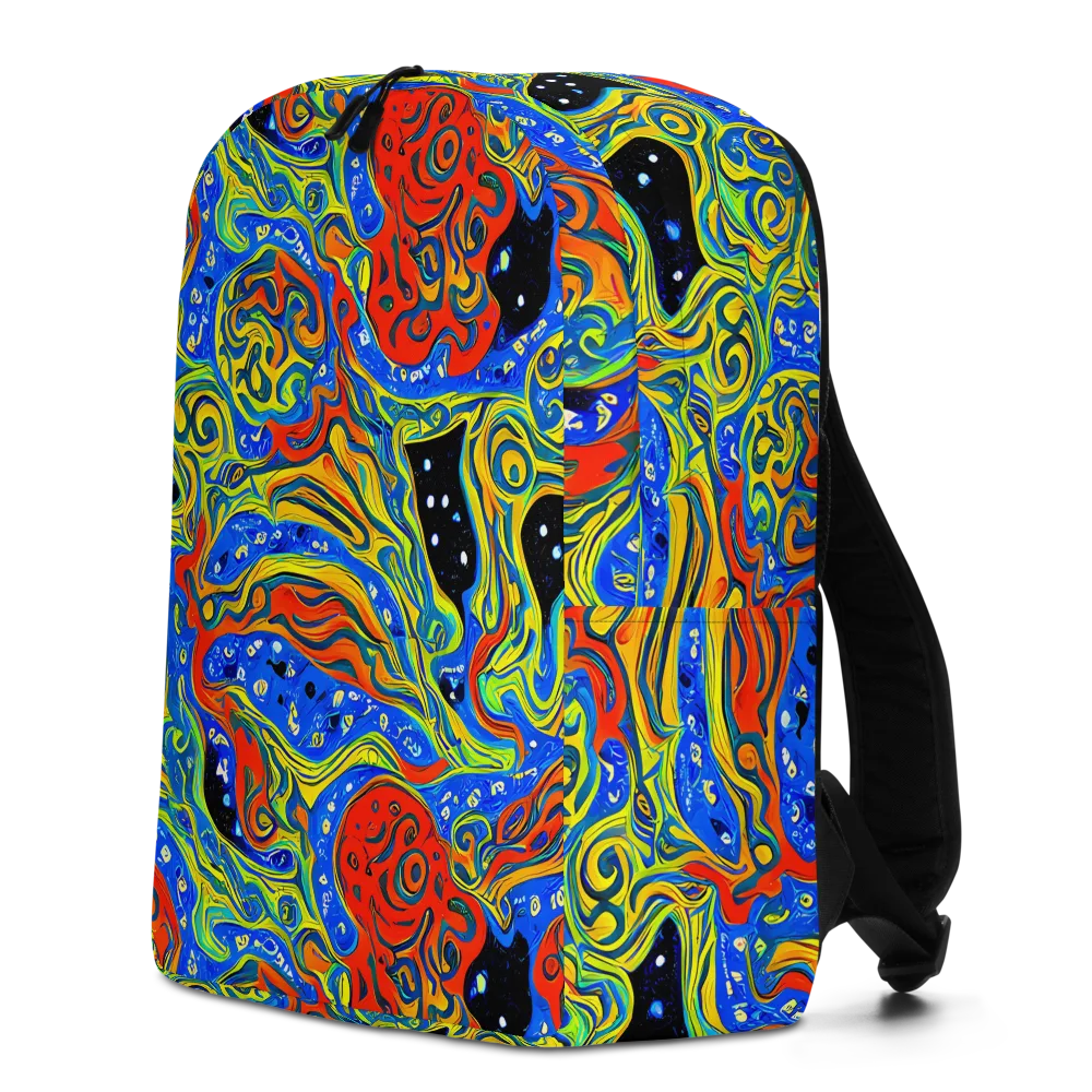 Psychic Sea on Minimalist Backpack — Left