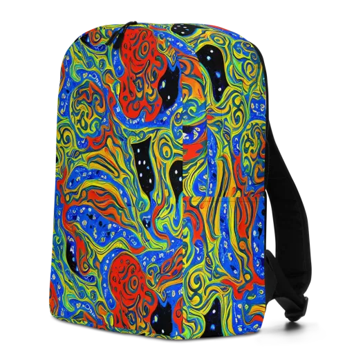 Psychic Sea on a Minimalist Backpack