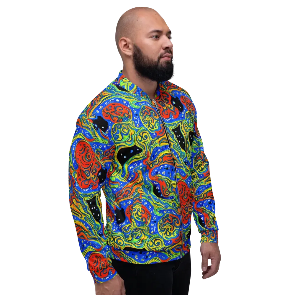 Psychic Sea on Bomber Jacket — Right