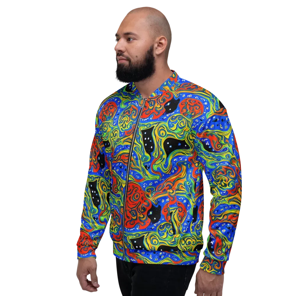 Psychic Sea on Bomber Jacket — Left