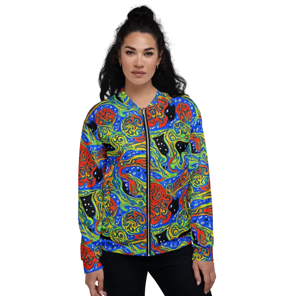 Psychic Sea on Bomber Jacket — Front