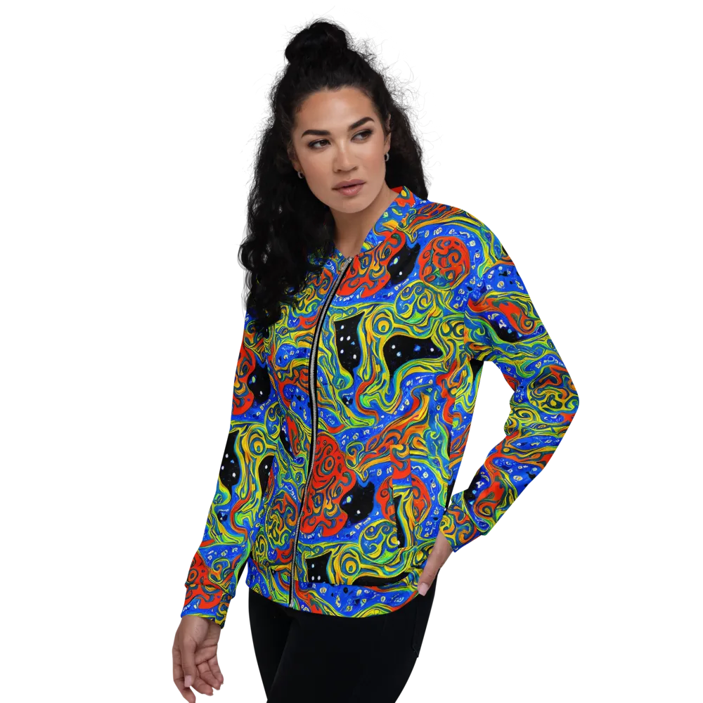 Psychic Sea on Bomber Jacket — Left