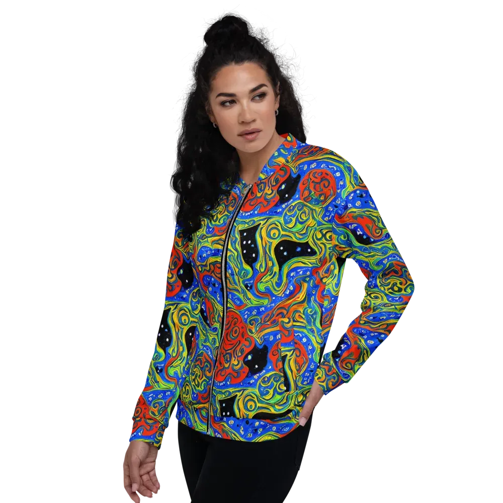 Psychic Sea on Bomber Jacket — Left