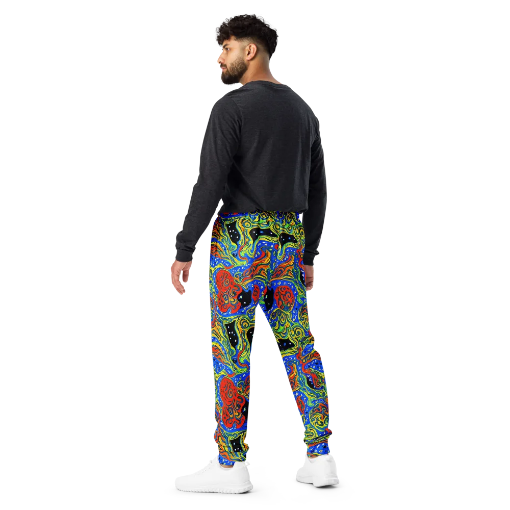 Psychic Sea on Men's Joggers — Back