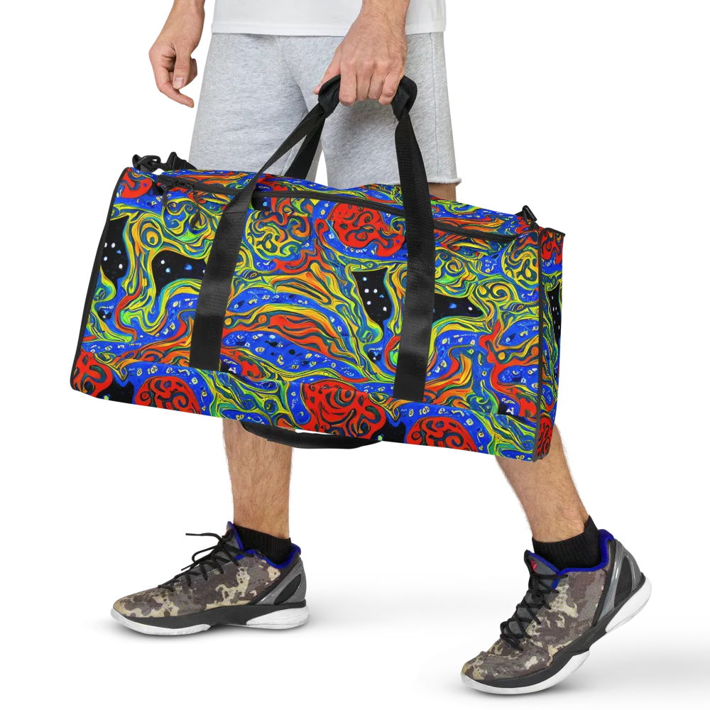 Psychic Sea on Duffle Bag — Front