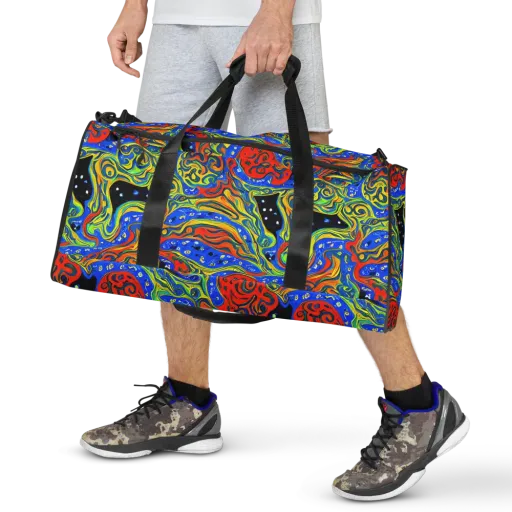 Psychic Sea on a Duffle Bag