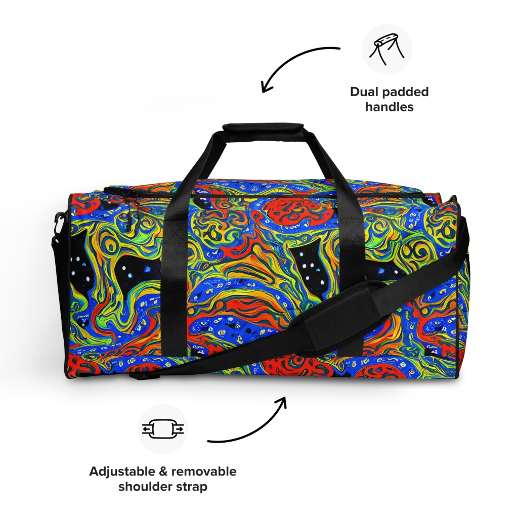 Psychic Sea on Duffle Bag — Front