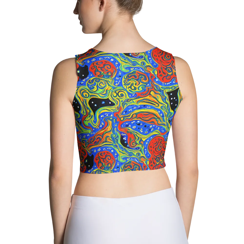 Psychic Sea on Crop Top — Back