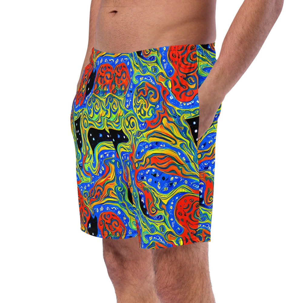 Psychic Sea on Swim Trunks — Left Front