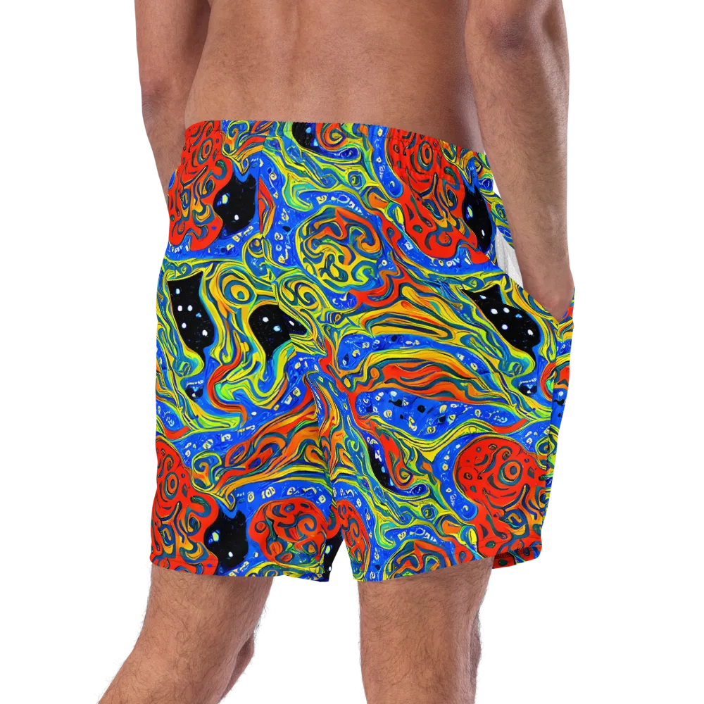 Psychic Sea on Swim Trunks — Right Back