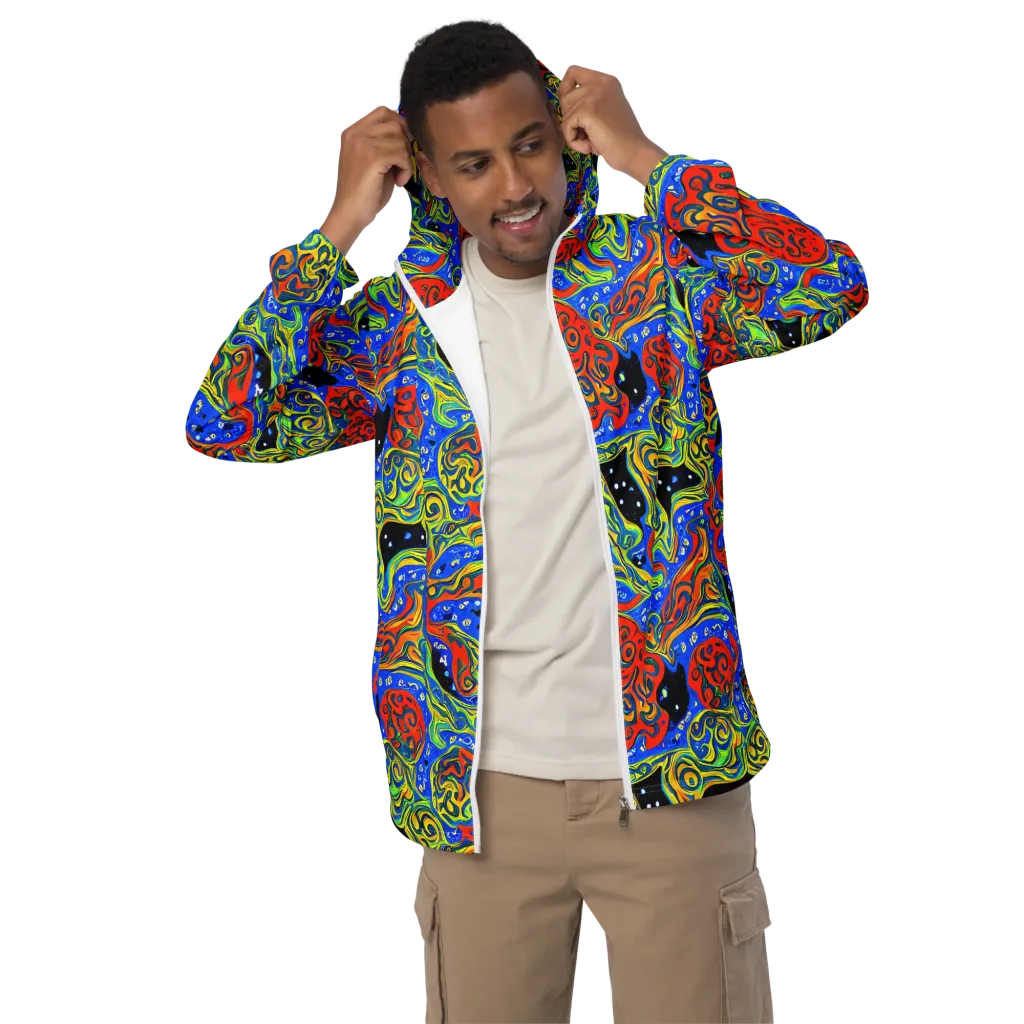 Psychic Sea on Men's Windbreaker — Front