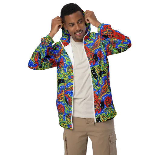 Psychic Sea on a Men's Windbreaker