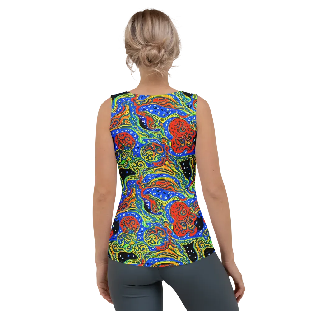 Psychic Sea on Women's Tank Top — Back