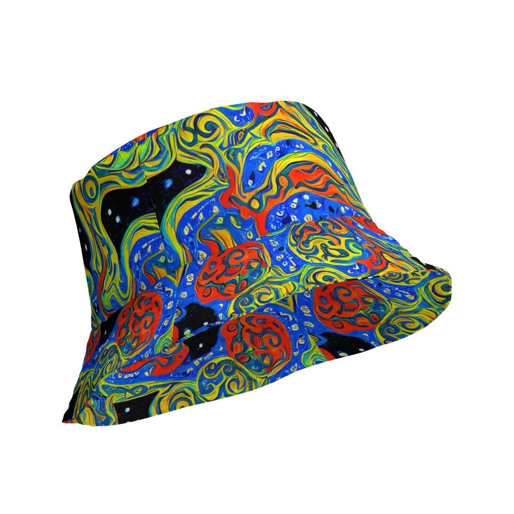Psychic Sea on Reversible Bucket Hat — Product details Outside