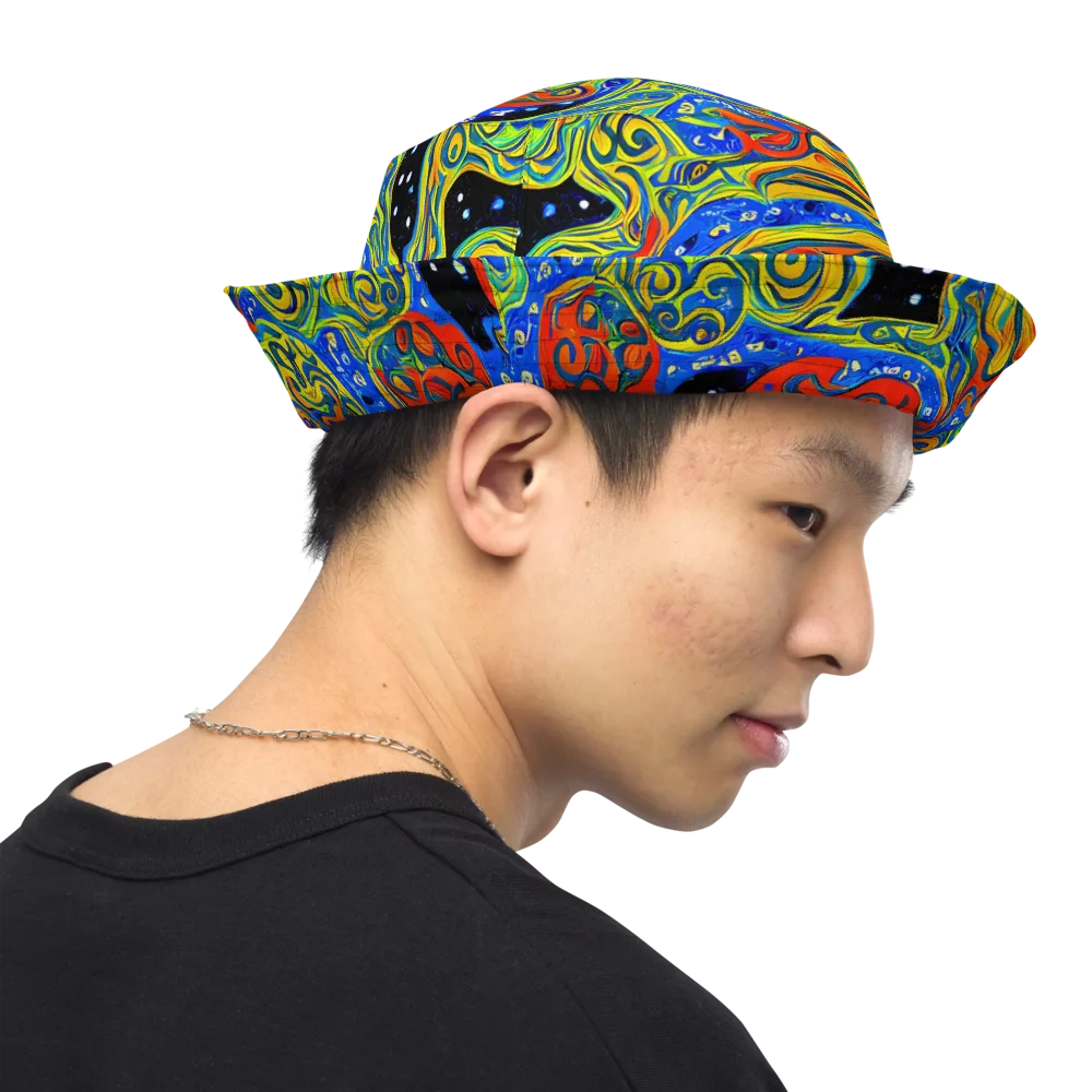 Psychic Sea on Reversible Bucket Hat — Right Outside